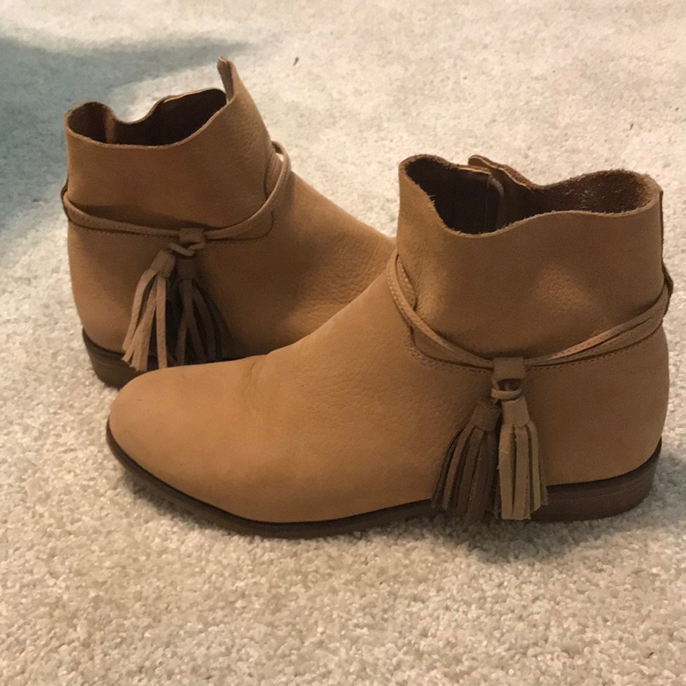 Lucky Brand leather booties